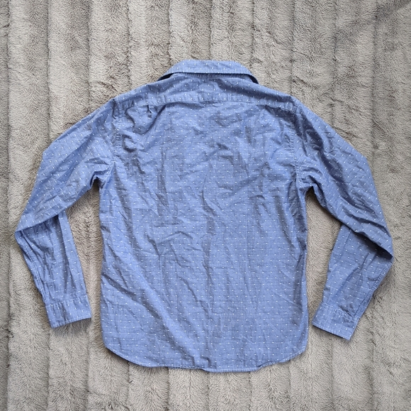 M J.Crew Dot Shirt Slim - Picture 2 of 4